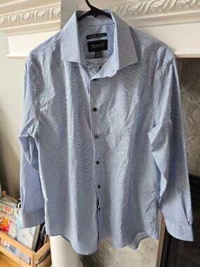 Awearness by Kenneth Cole formal long sleeve shirt size 16